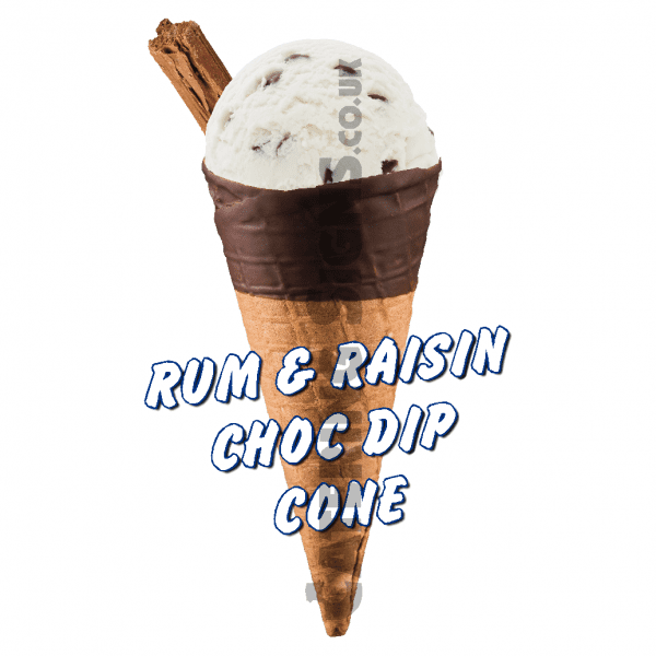 Rum & Raisin Choc Dip Scoop - Image 2