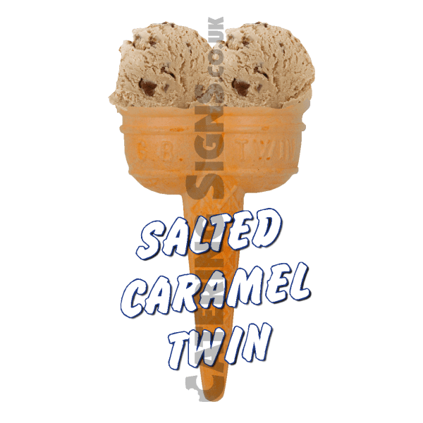 Salted Caramel Twin Scoop