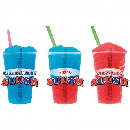 Set of 3 Slush Cups
