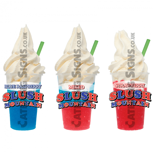 Set of 3 Slush Mountains