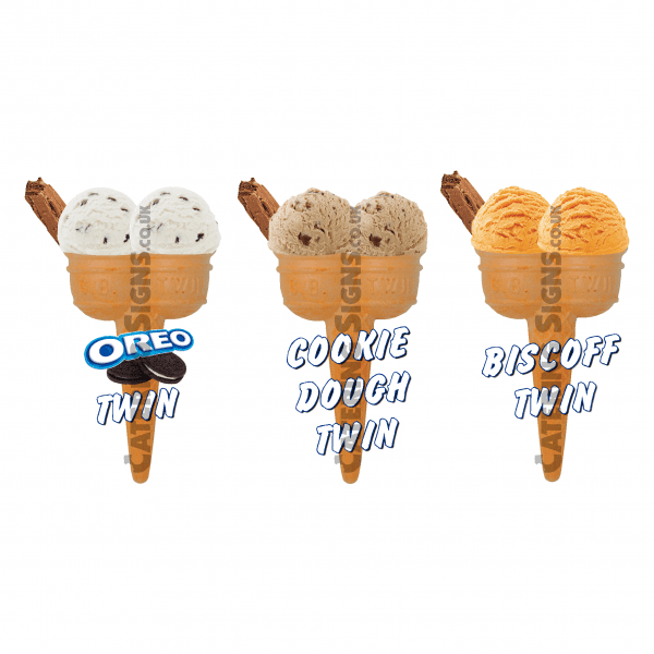 Set of 3 Twin Scoops - Image 2
