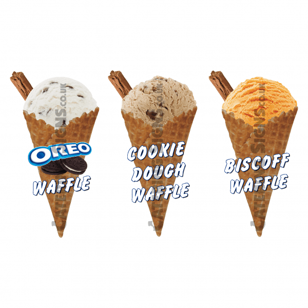 Set of 3 Waffle Scoops - Image 2