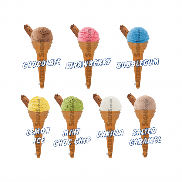 Set of 7 Single Scoops - Image 2
