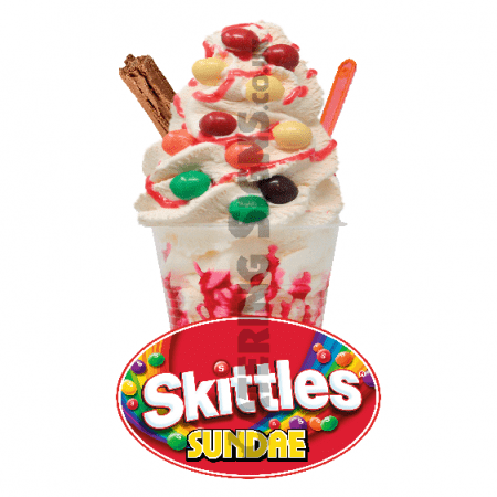 Skittles- Sundae