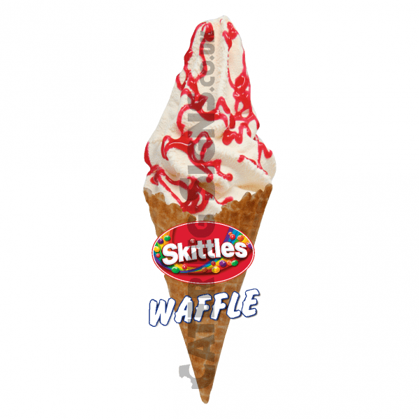 Skittles - Waffle Cone