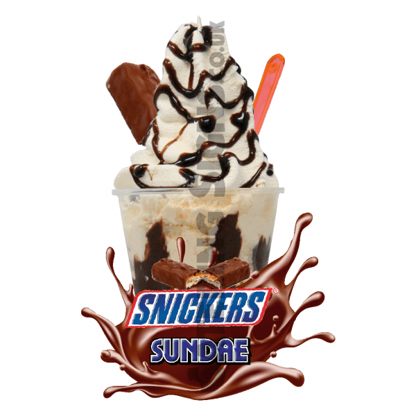Snickers- Sundae