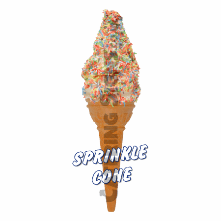 Sprinkles - Single Cone