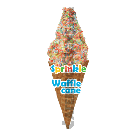 Sprinkles - Waffle Cone