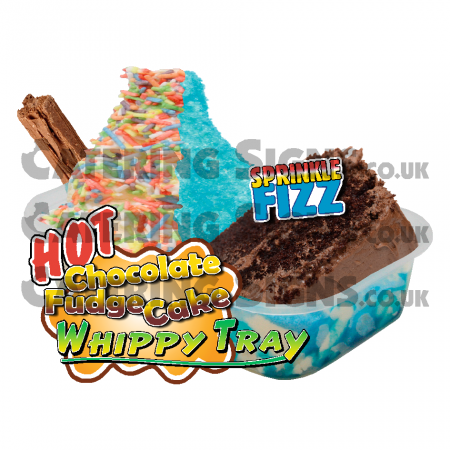 Sprinkle Fizz - Chocolate Cake Tray