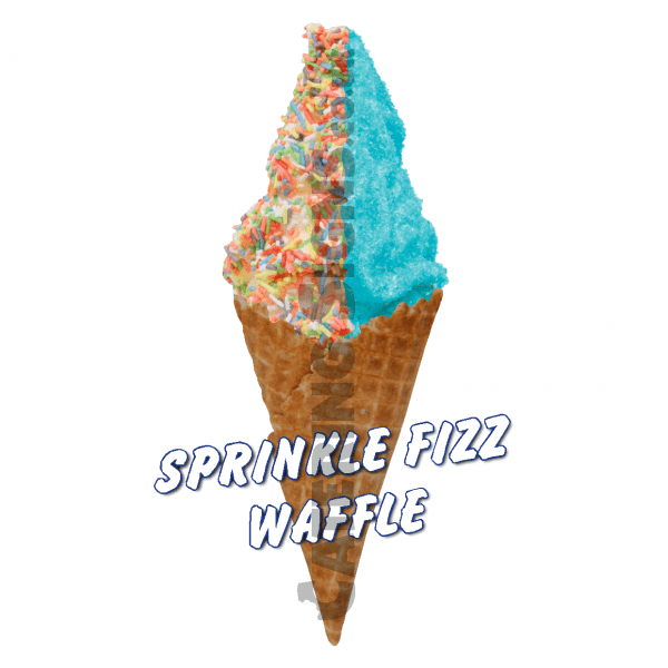Sprinkle Fizz - Waffle Cone