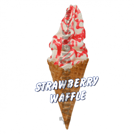 Strawberry - Waffle Cone