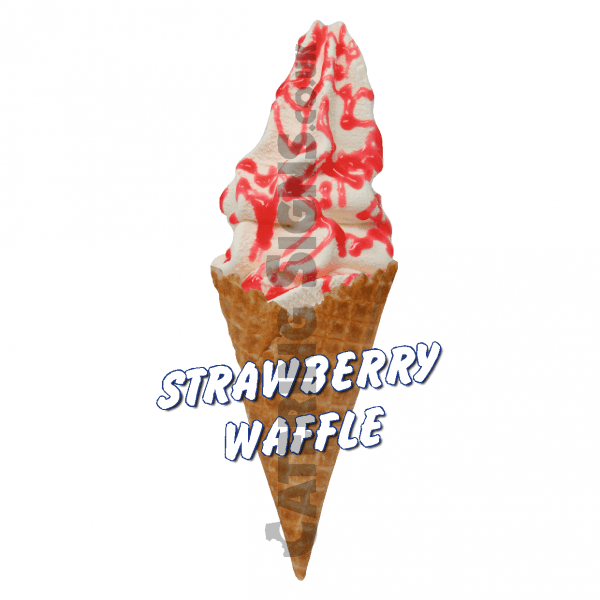 Strawberry - Waffle Cone