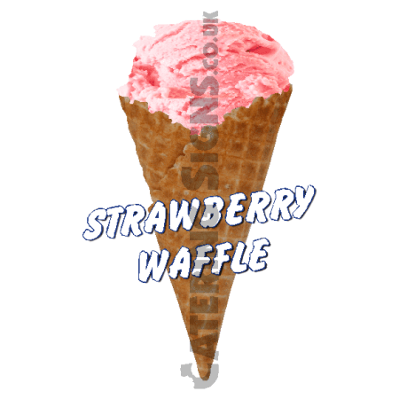 Strawberry Waffle Scoop