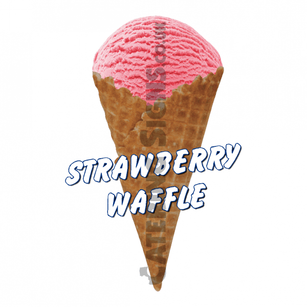 Strawberry Waffle Scoop