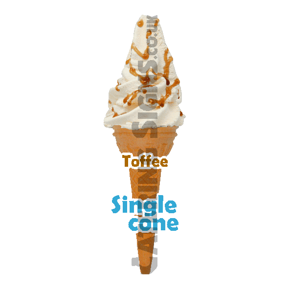 Toffee - Single Cone
