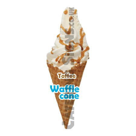 Toffee - Waffle Cone