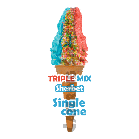 Triple Mix - Single Cone