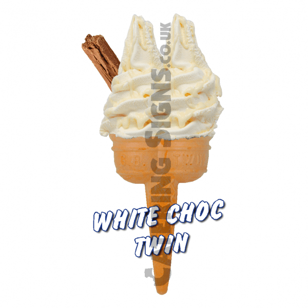 White Chocolate - Twin Cone - Image 2