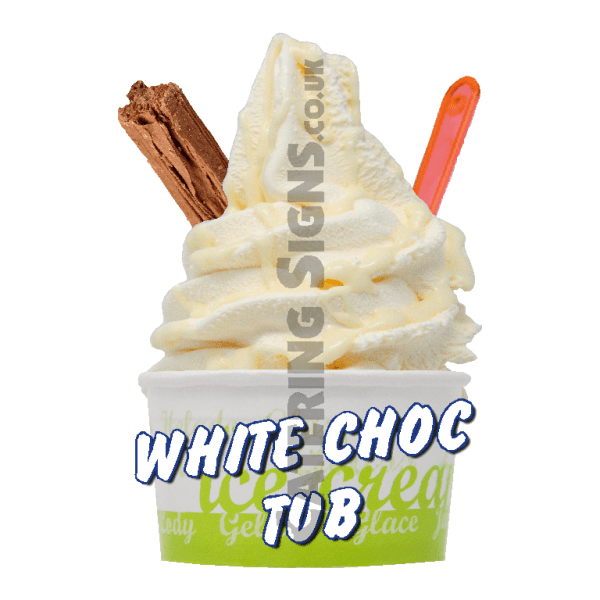 White Chocolate - Tub - Image 2