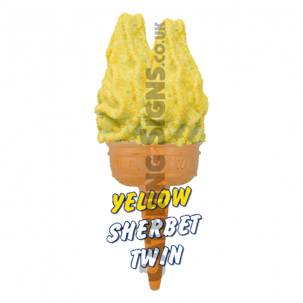 Yellow Sherbet - Twin Cone
