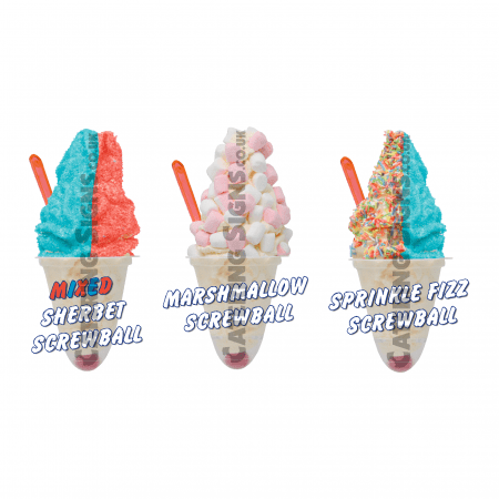 Set of 3 Screwballs