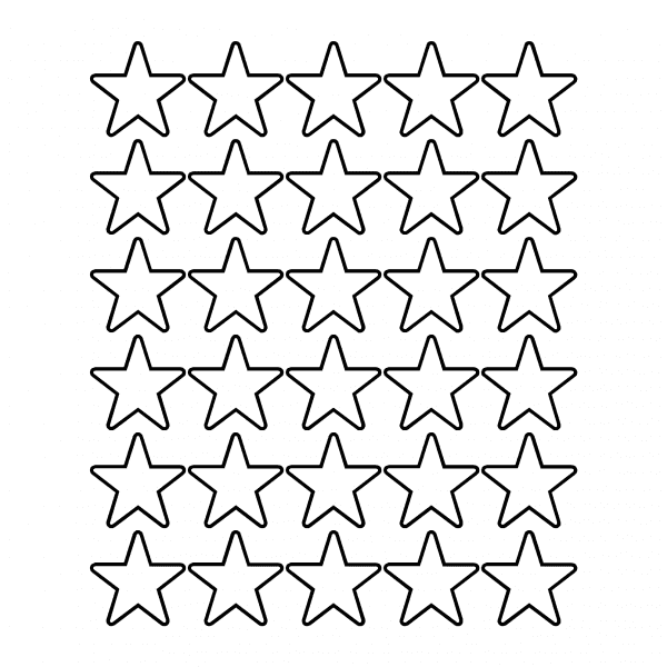30x 50mm Stars - Image 14