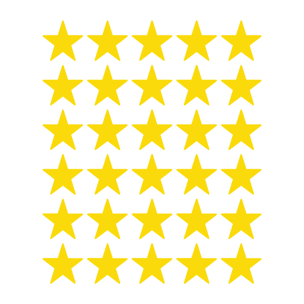 30x 50mm Stars - Image 2