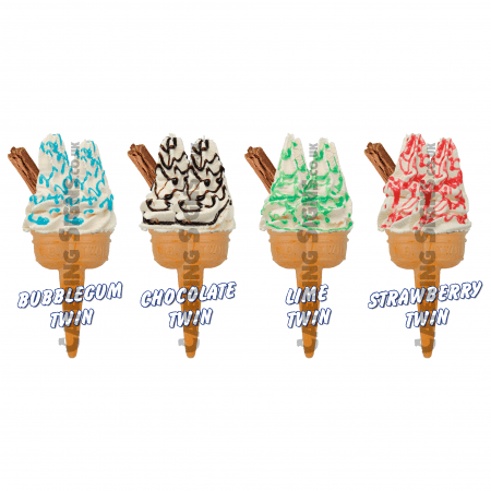 Set of 4 Twin Cones