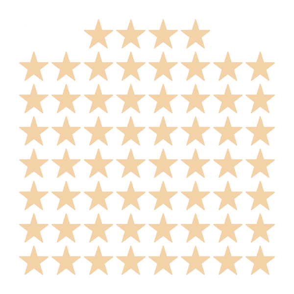 60x 50mm Stars - Image 11