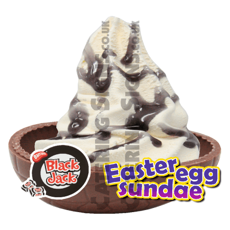 Black Jack - Easter Egg Sundae