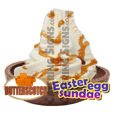 Butterscotch - Easter Egg Sundae