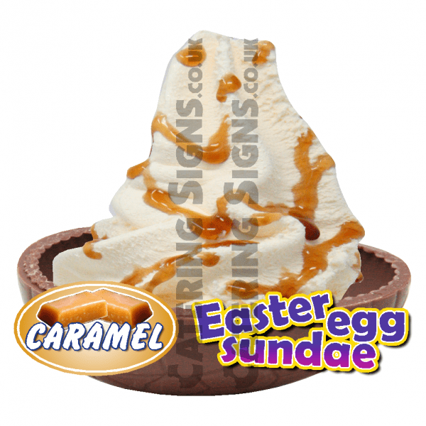 Caramel - Easter Egg Sundae