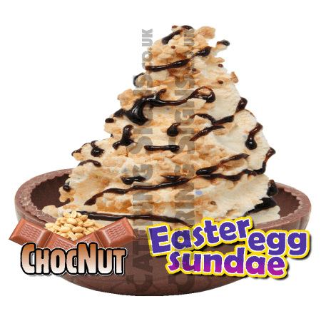 Choc Nut - Easter Egg Sundae