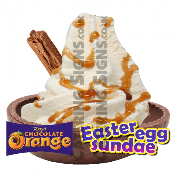 Chocolate Orange - Easter Egg Sundae - Image 2