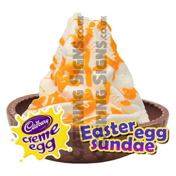 Creme Egg - Easter Egg Sundae