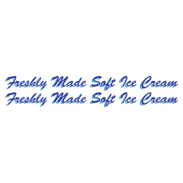 Freshly Made Soft Ice Cream