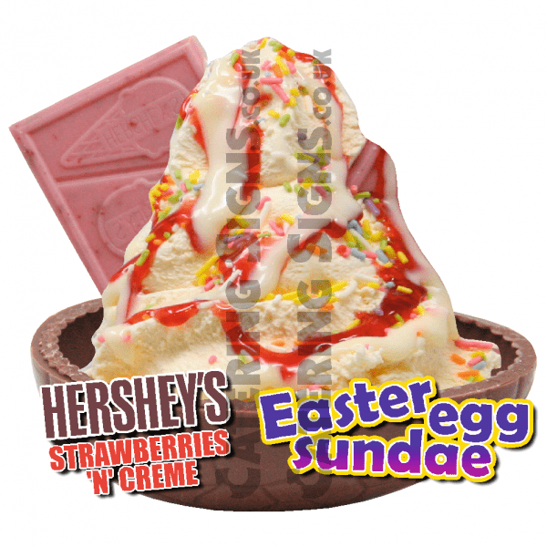 Hershey's Strawberry 'n' Creme - Easter Egg Sundae - Image 3