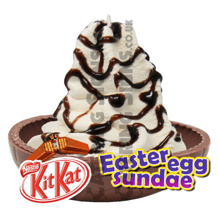 KitKat - Easter Egg Sundae
