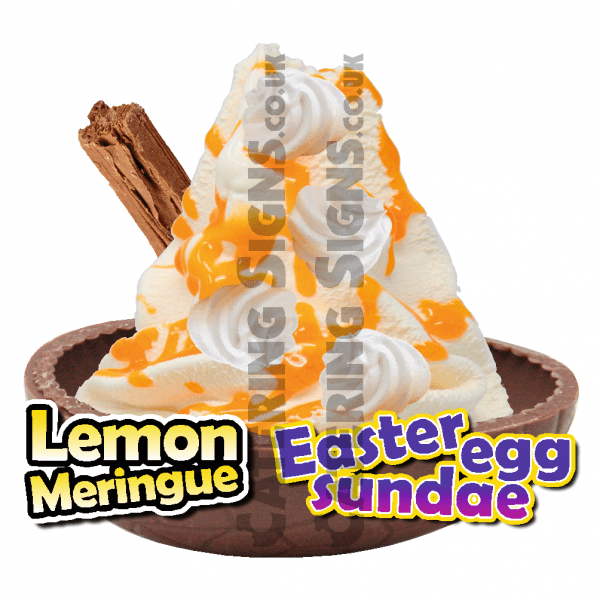 Lemon Meringue - Easter Egg Sundae - Image 2