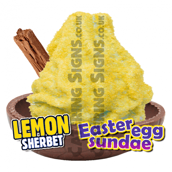 Lemon Sherbet - Easter Egg Sundae - Image 2
