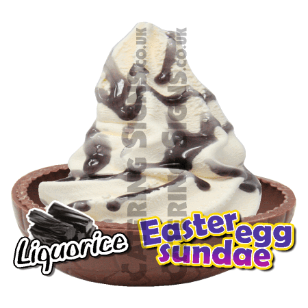 Liquorice - Easter Egg Sundae