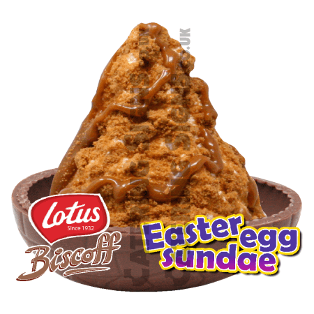 Lotus Biscoff - Easter Egg Sundae