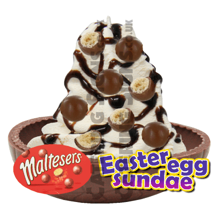 Maltesers - Easter Egg Sundae