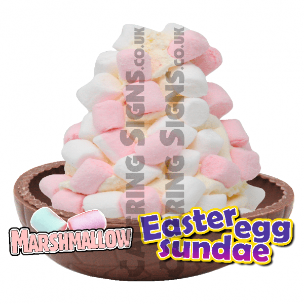 Marshmallow - Easter Egg Sundae