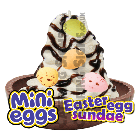 Mini Eggs - Easter Egg Sundae