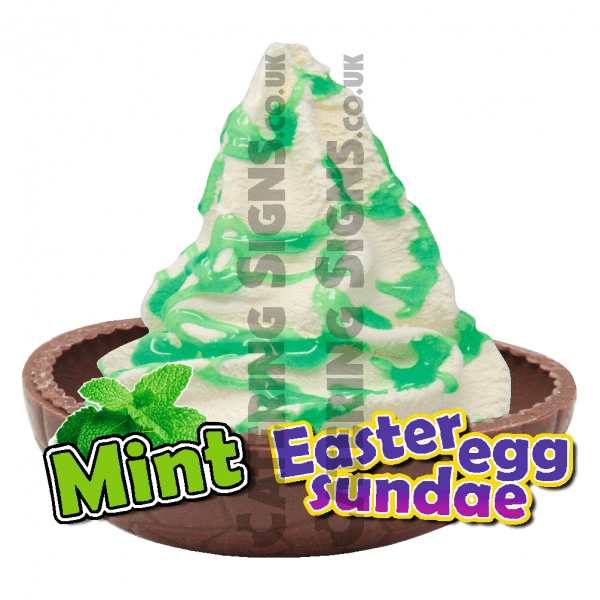 Mint - Easter Egg Sundae