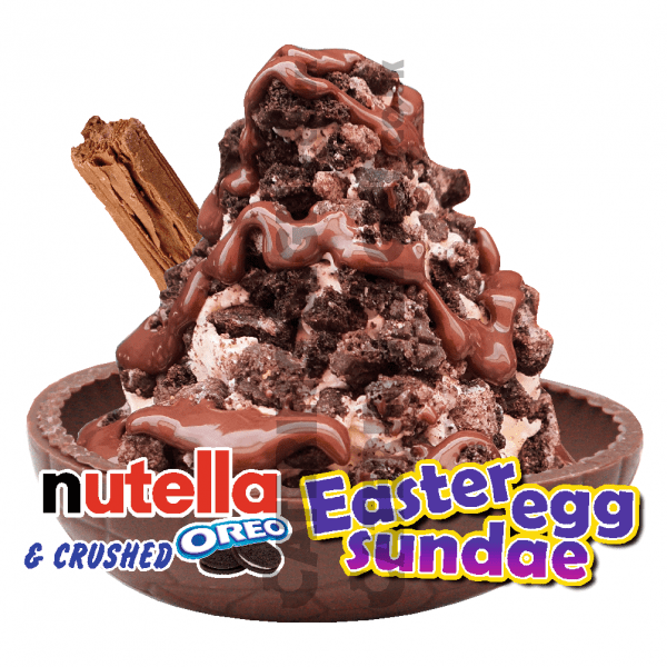 Nutella & Crushed Oreo - Easter Egg Sundae - Image 2