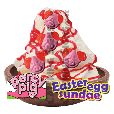 Percy Pig - Easter Egg Sundae