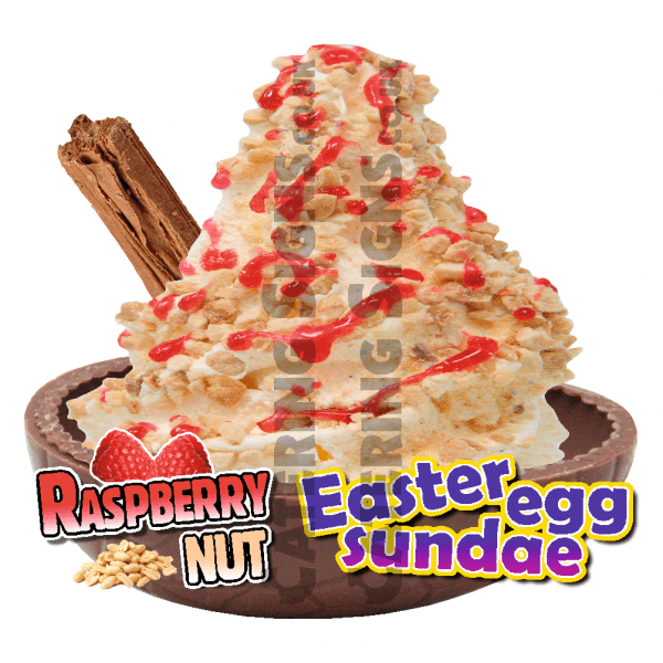 Raspberry Nut - Easter Egg Sundae - Image 2