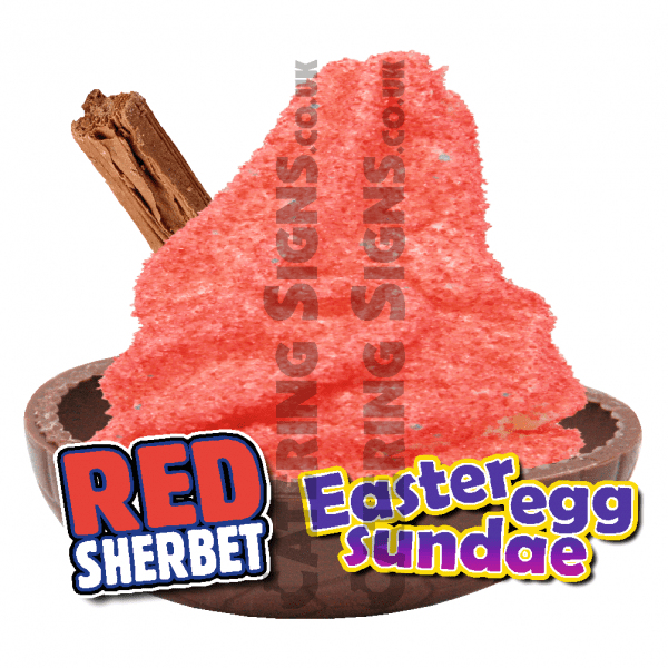 Red Sherbet - Easter Egg Sundae - Image 2